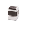Pack 6 black self-inking stamps 40x40mm