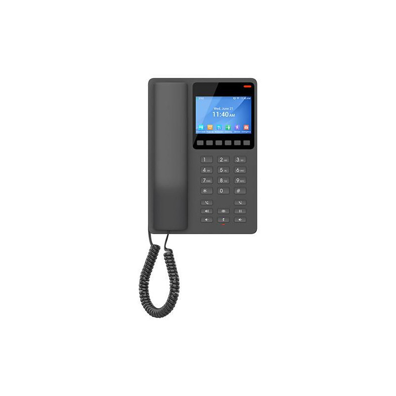 Ip Phone Black 2 Lines Lcd | APLIUM