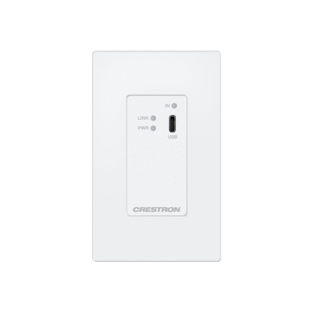 Crestron DM Lite HD-TX-4KZ-111-1G-W - Alargador para vídeo/audio - tra
