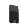Ob Symmetry Cactus Leather Magsafe Wallet Noir Ash - Black | APLIUM