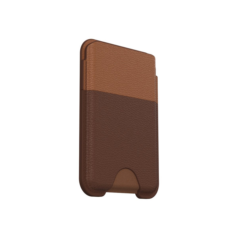 Ob Symmetry Cactus Leather Magsafe Wallet Rich Adobe-brown | APLIUM
