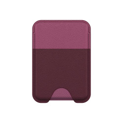 Ob Symmetry Cactus Leather Magsafe Wallet Maroon Bells-pink | APLIUM