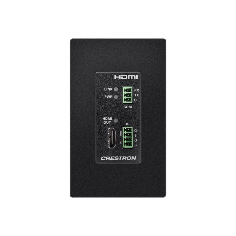Crestron HD-RXC-4KZ-101-1G-B - Vídeo/audio/infrarrojo/prolongador seri