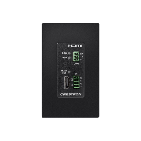 Crestron HD-RXC-4KZ-101-1G-B - Vídeo/audio/infrarrojo/prolongador seri