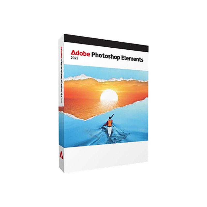 Adobe Photoshop Elements 2025 - Caja de embalaje - 1 usuario - Mac, Wi