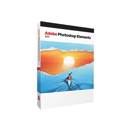 Adobe Photoshop Elements 2025 - Caja de embalaje - 1 usuario - Mac, Wi