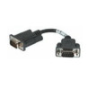 Cable,6", DB15m-DB9m adapter