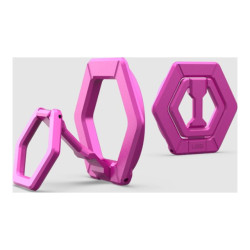 UAG - Base/montaje para teléfono móvil - compatible con MagSafe - rosa
