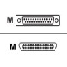 Lexmark - Cable paralelo - DB-25 (M) a 36 PIN Centronics (M) | APLIUM