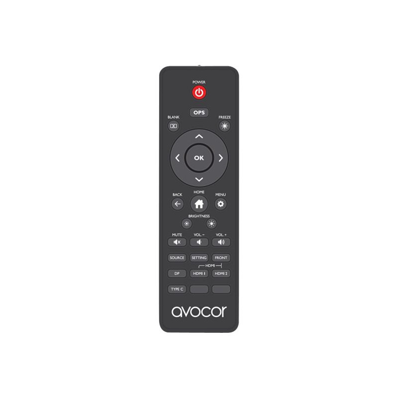 Avocor - Control remoto - rayos infrarrojos - para Avocor AVE-5530, AV