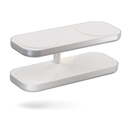 ZENS Quattro Charger Pro 4 - Base de carga inalámbrica + adaptador de
