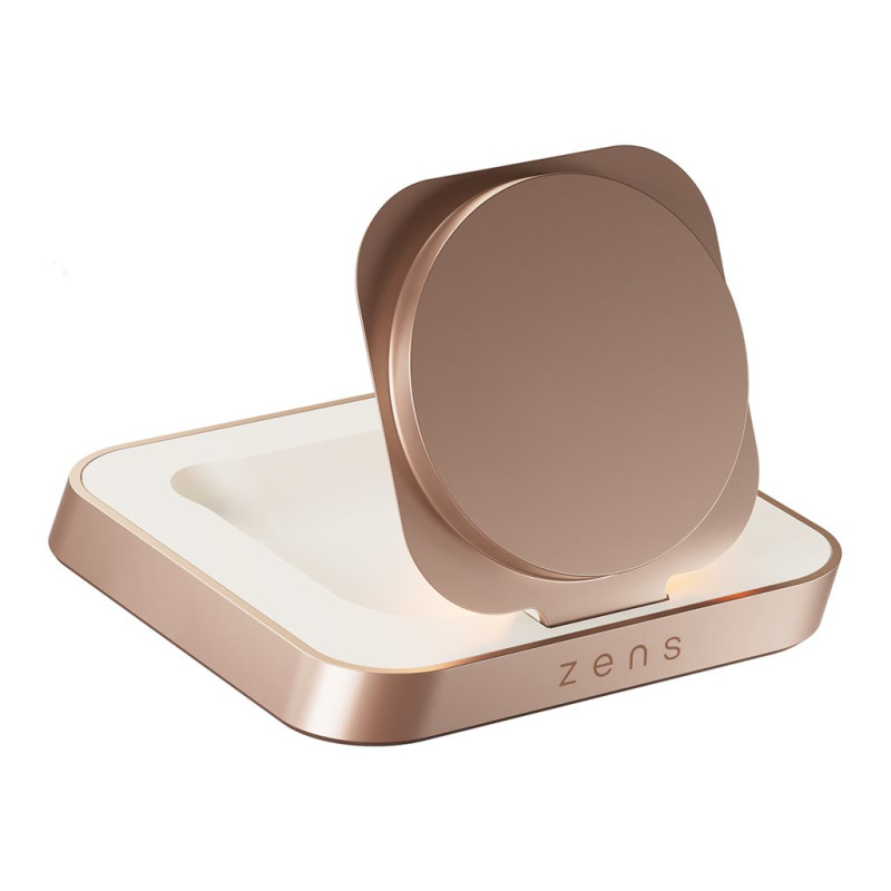 Zens - Base de carga inalámbrica - mesita de noche + adaptador de corr