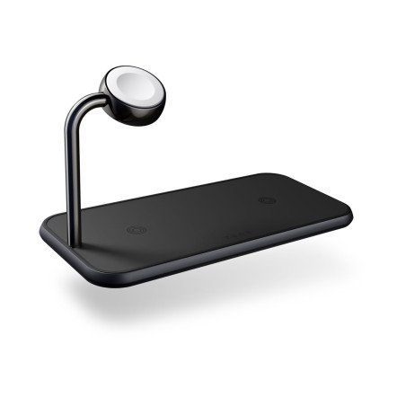 Zens Dual + Watch - Base de carga inalámbrica - MFI - negro