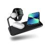 Zens Dual + Watch - Base de carga inalámbrica - MFI - negro