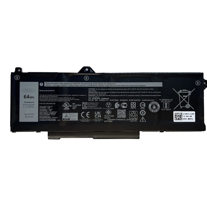 Battery, 64WHR, 4 Cell,