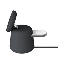 Belkin 2-in-1 - Base de carga inalámbrica - con Qi2 + adaptador de cor
