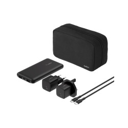 Belkin - Cargador portátil + adaptador de corriente CA - 10000 mAh - 3