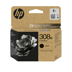 HP Cartucho de Tinta Original EvoMore 308e negra | APLIUM
