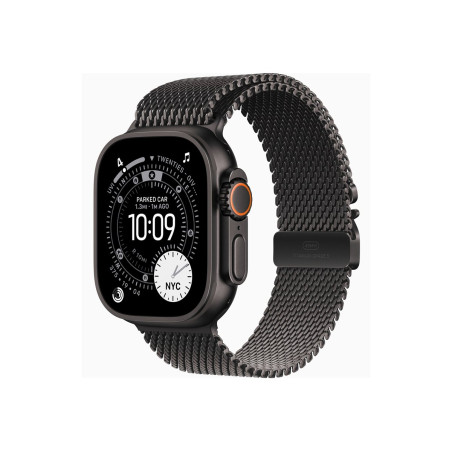 Apple Watch Ultra 3 - 49 mm - titanio negro - Sí reloj inteligente con