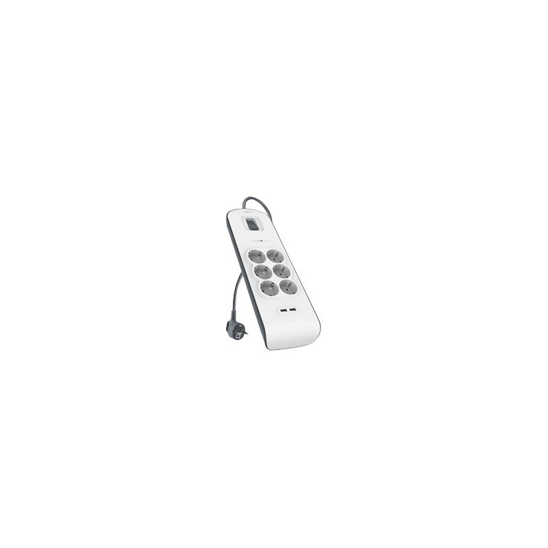 Belkin - Banda de potencia - AC - conectores de salida: 6 - | APLIUM