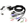 CS692 2-Port Cable KVM Switch
