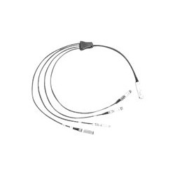 Cisco - Cable de conexión directa 40GBase-CR4 - QSFP+ (M) a SFP+ (M) -