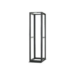 Rack 4P STL 45RU 30x23x84in CNMH BLK EA