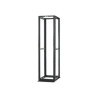Rack 4P STL 45RU 30x23x84in CNMH BLK EA