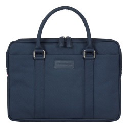 Stelvio 14 Slim Laptop Bag Recycled Blue