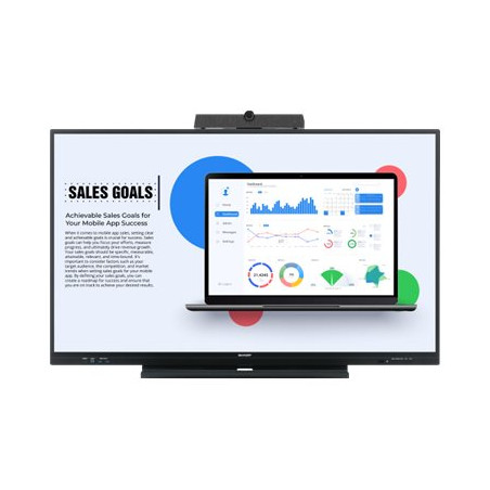 65" LC-Series Interactive Display, UHD, 450 cd/m2, 16/7 proof, Infrare