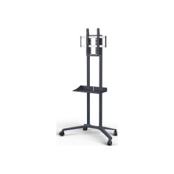 Mobile trolley for LFDs from 32" to 65", up to 50 kg, VESA up to 400 x