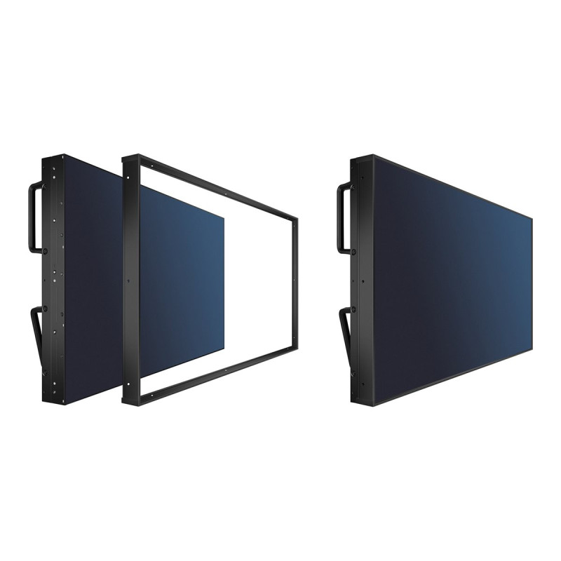 Decorative overframe kit for MultiSync UN552 and UN552V, black