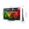 TV LG 65" QNED81 MiniLed | APLIUM
