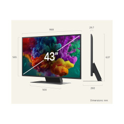 TV LG 43" QNED87 MiniLed