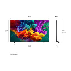 TV LG 100" QNED87 MiniLed | APLIUM