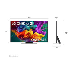 TV LG 55" QNED87 MiniLed
