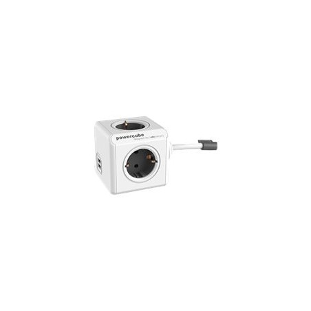Allocacoc PowerCube extended usb - Unidad de distribución de potencia