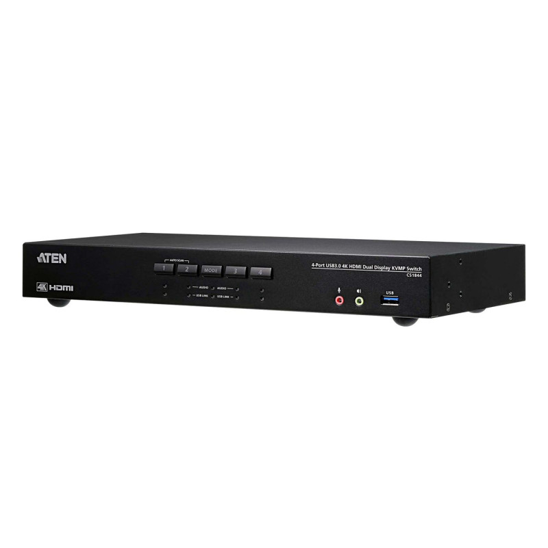 ATEN CS1844-AT-G - 4-Port True 4K HDMI Dual-View | APLIUM
