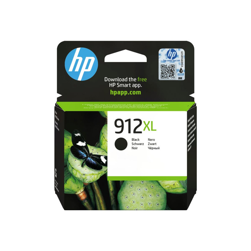 HP 912XL High Yield Black Original Ink Cartridge | APLIUM