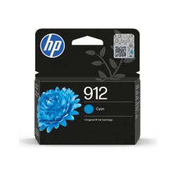 HP 912 Cyan Original Ink Cartridge | APLIUM