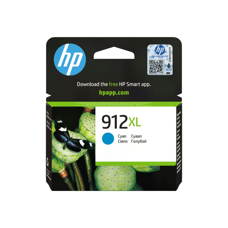HP INC - HP 912XL High Yield Cyan Original Ink Cartridge | APLIUM
