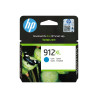 HP INC - HP 912XL High Yield Cyan Original Ink Cartridge | APLIUM