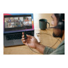 Hdset 322 Wired Dual CarbonBK USB-A | APLIUM