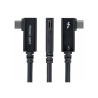 Cable Thunderbolt 5 Acodado A La Derecha De 80CM - 120GBPS | APLIUM