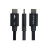 Cable Thunderbolt 5 Acodado A La Derecha De 80CM - 120GBPS | APLIUM