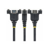 Cable De Montaje En Panel Usb-a De 2M - Macho A Hembra | APLIUM