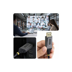 Cable Displayport 1.4 Hibrido Activo Optico Aoc 50M - Cmp | APLIUM