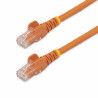 3m Orange Snagless UTP Cat6 Patch Cable
