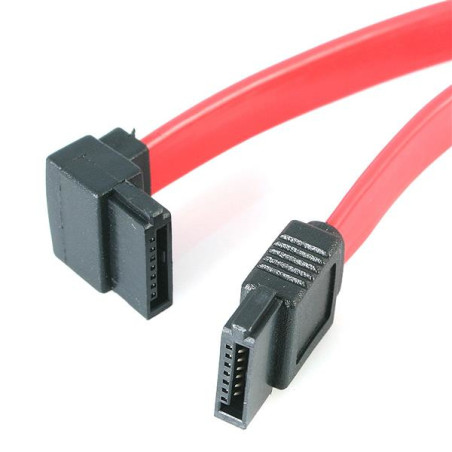 6in 15cm SATA to Left Angle SATA Cable