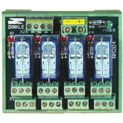 5A, 2 FORM C RELAY 24VDC x 4